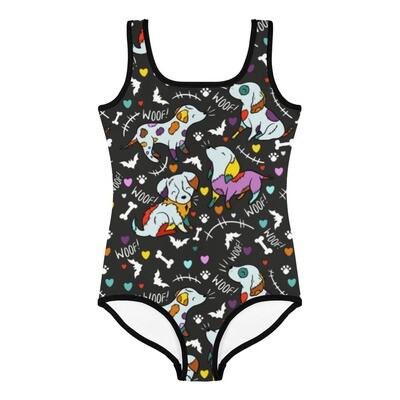 Zombie Puppy Girls Swimsuit
