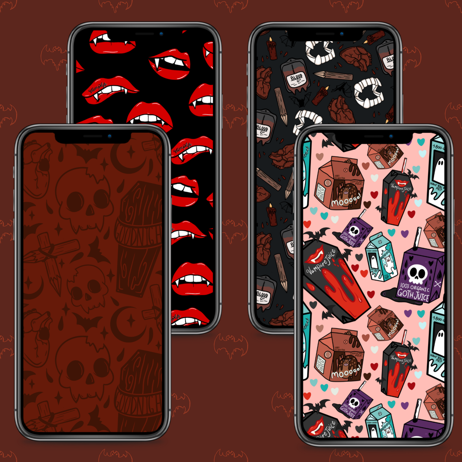 Vampy Phone Wallpaper Pack