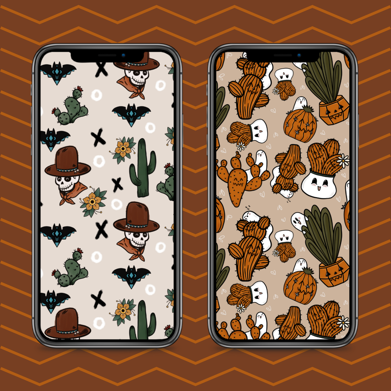 Spooky Desert Phone Wallpaper Pack
