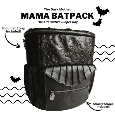 Pre-Order The Mama BatPack | Diaper Bag Edition