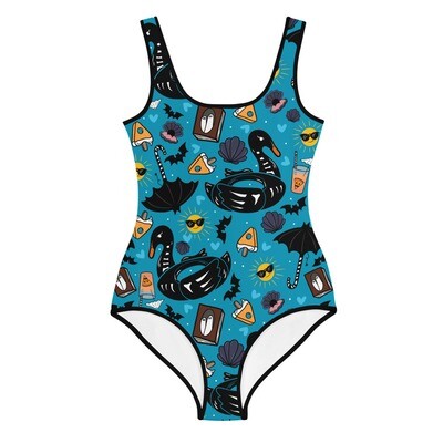 Summer Goth Youth Swimsuit