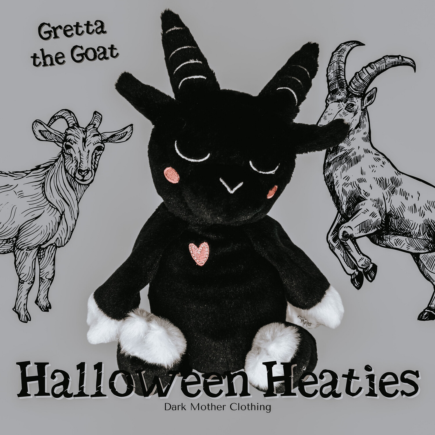 🐐🖤 LV + F | Halloween Heaties - Greta the Goat