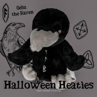 🦅🖤 S + F | Halloween Heaties - Odin the Raven