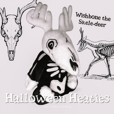 🦌💀 S + F | Halloween Heaties - Wishbone the Skeledeer