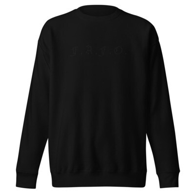 FAFO | Stealth Embroidered Sweatshirt
