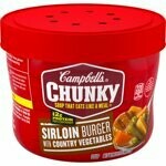 Campbell's Chunky Sirloin Burger with Country Vegetables