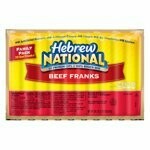 Hot Dogs Hebrew National Beef (21ct)