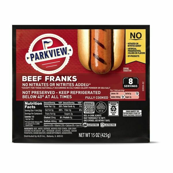 Hot Dogs 8ct     Beef