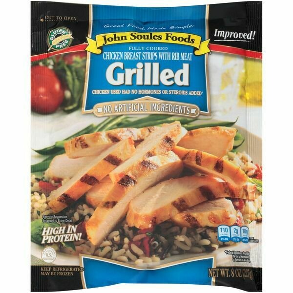 John Soules Meat Strips     Chicken Grilled