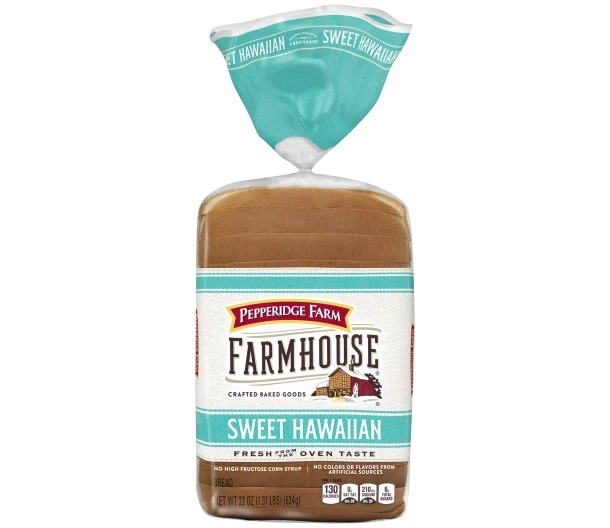 Pepperidge Farm Farmhouse     Sweet Hawaiian Bread