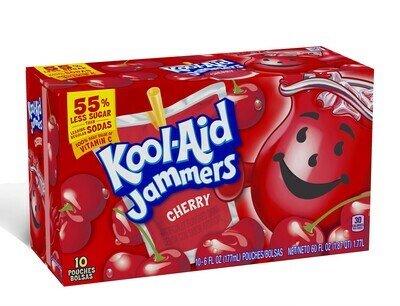 Kool-Aid Jammers Pouches 10ct     Cherry