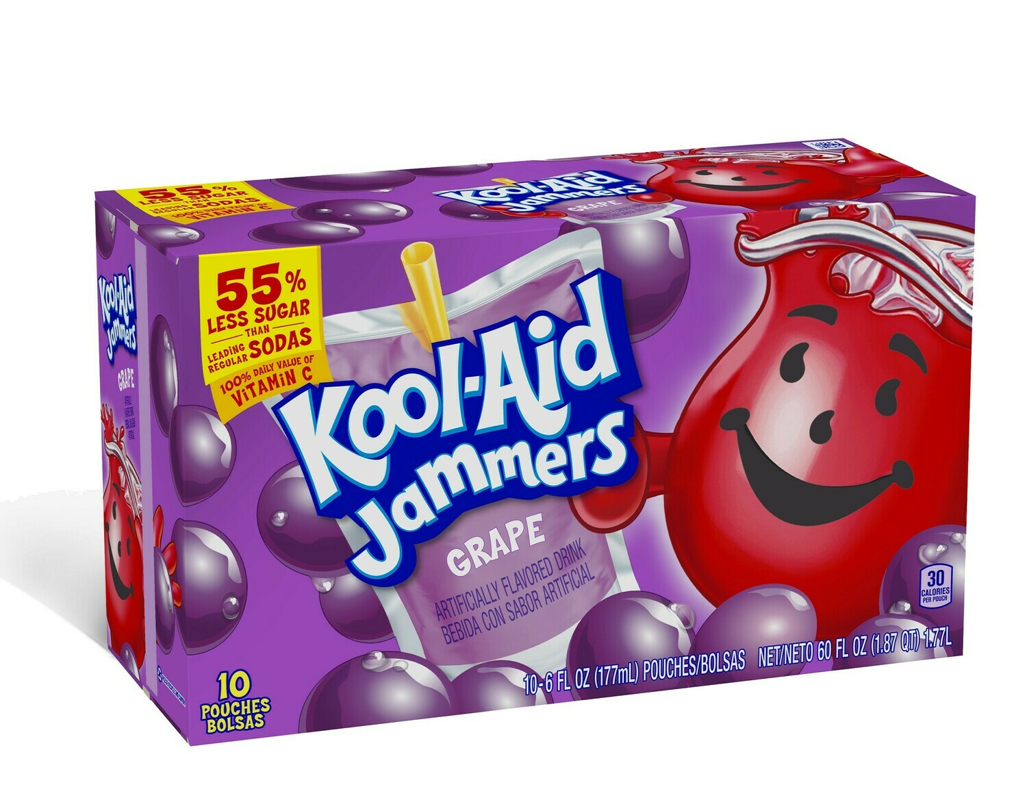 Kool-Aid Jammers Pouches 10ct    Grape