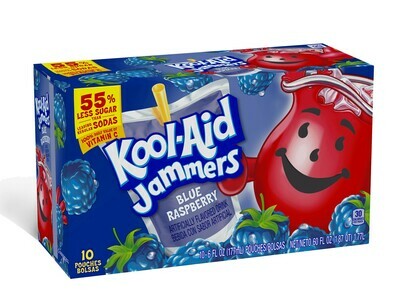 Kool-Aid Jammers Pouches 10ct     Blue Raspberry