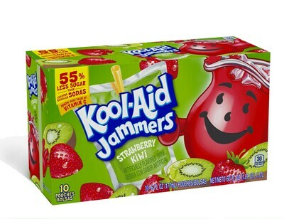 Kool-Aid Jammers Pouches 10ct     Strawberry Kiwi