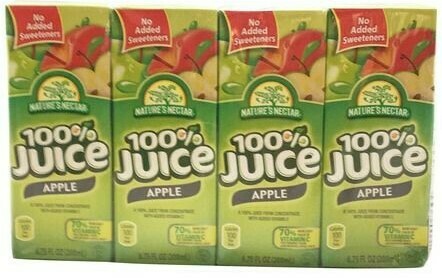 Juice Boxes 8ct     Apple Juice