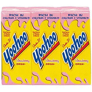 YooHoo drink box 3pk     Strawberry