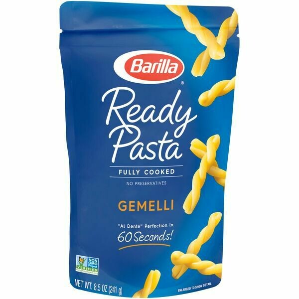 Barilla Ready Pasta Microwave Pouches -    Gemelli