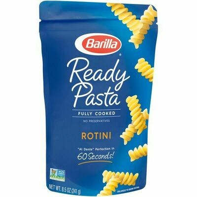 Barilla Ready Pasta Microwave Pouches - Rotini