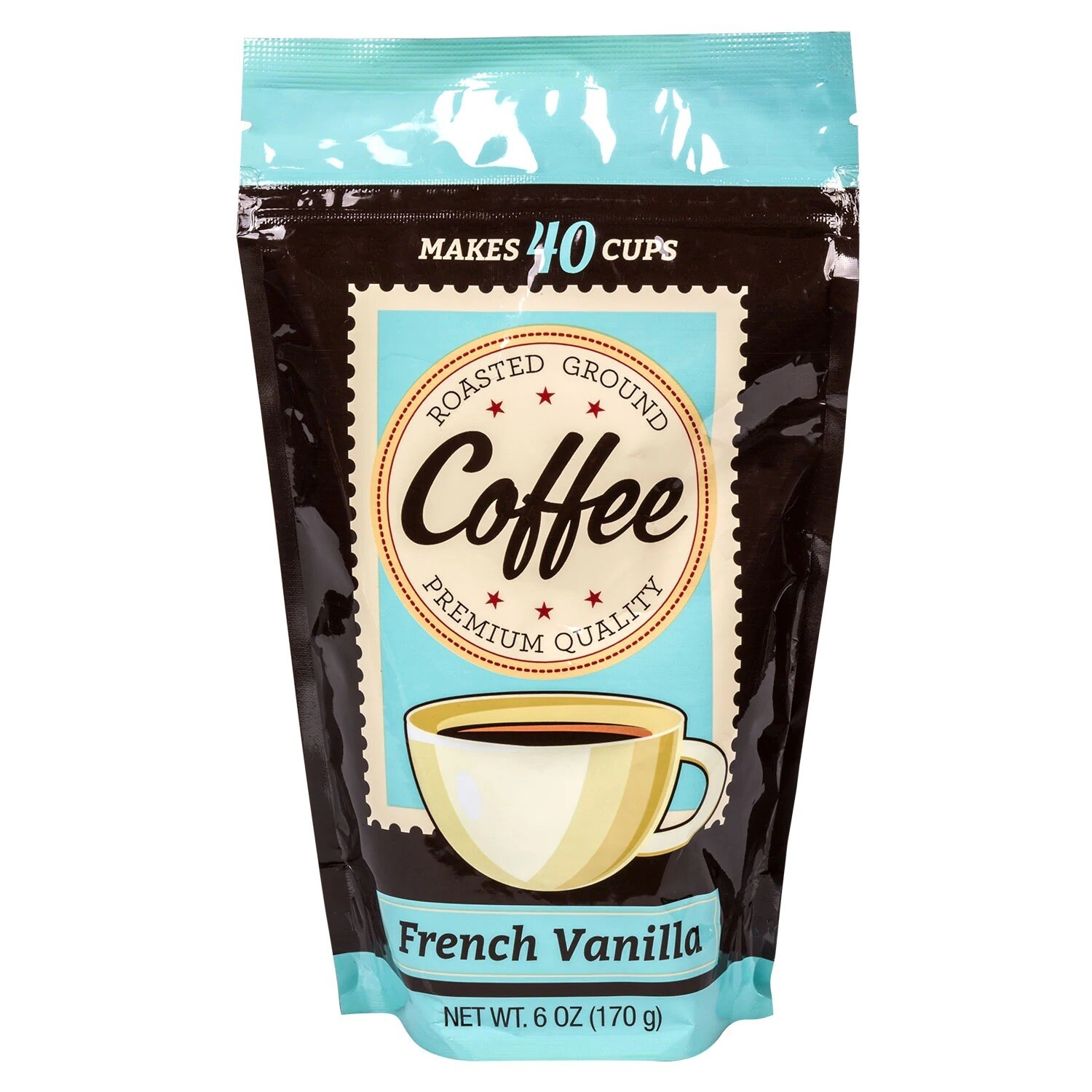Roasted Ground Coffee     French Vanilla