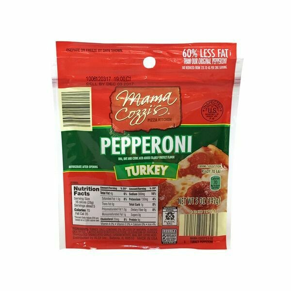 Pepperoni     Sliced Turkey