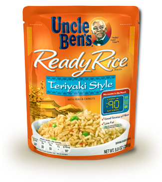 Ben's Original Ready Rice Microwave Pouches     Teriyaki Style