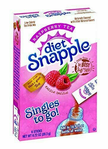 Snapple Raspberry Tea 6ct - (add to 16.9oz water)