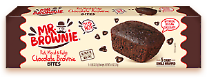 Mr. Brownie     Chocolate Brownie Bites 5ct