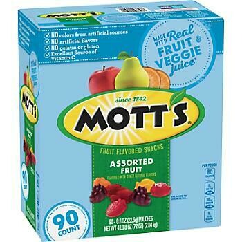 Mott’s Fruit Snacks 90ct