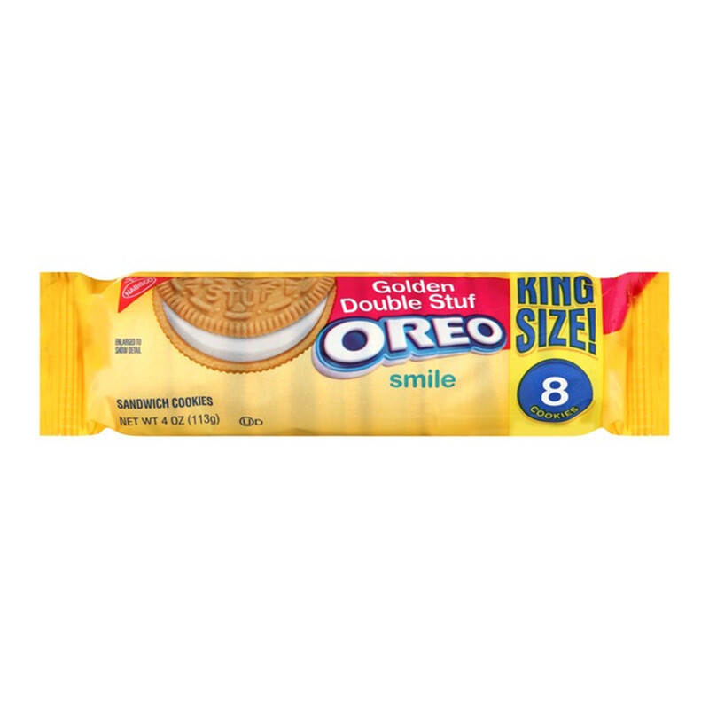 Oreo Double Stuf Golden King-Sized pack 8ct