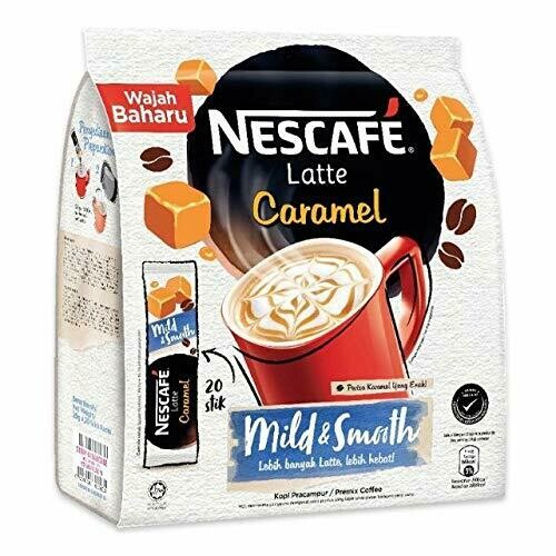 Nescafe Latte Caramel 20ct