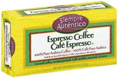 Siempre Autentico Espresso Coffee Brick (now called Bowl & Basket)