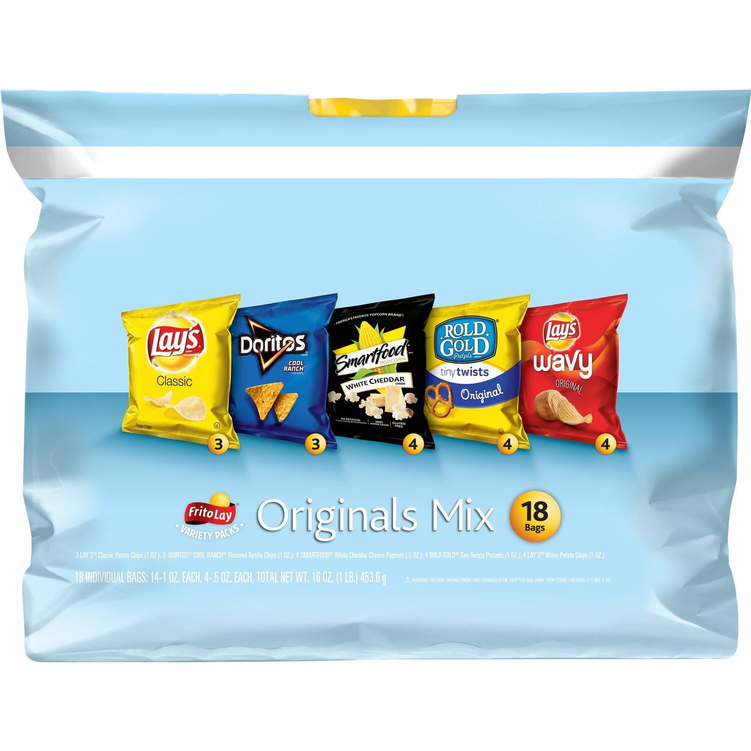 Frito Lay Variety Pack Originals Mix 18ct