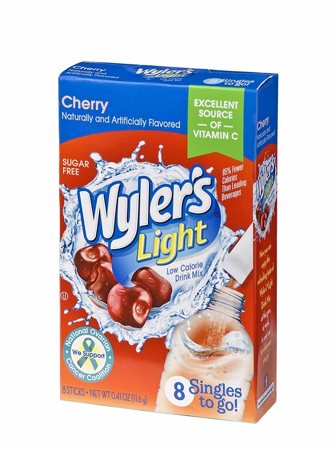 Wyler's Light 8ct - (add to 16.9oz water) Cherry