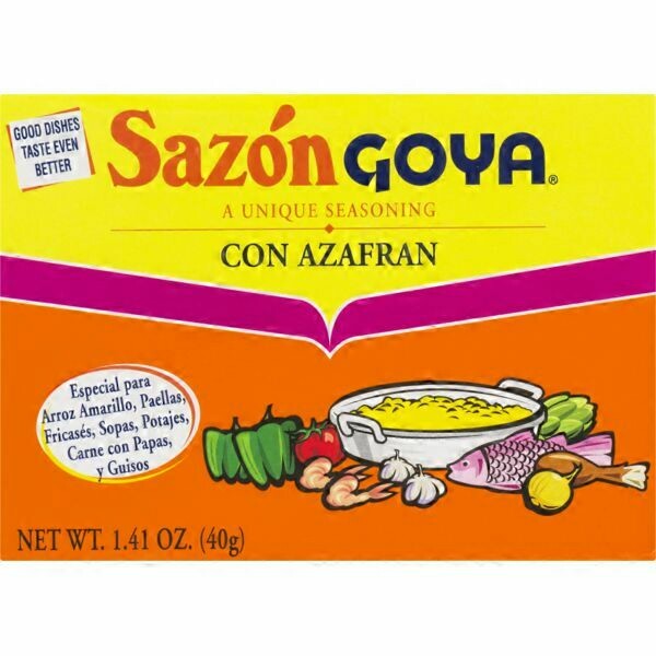 Sazon Goya Con Azafran 8ct