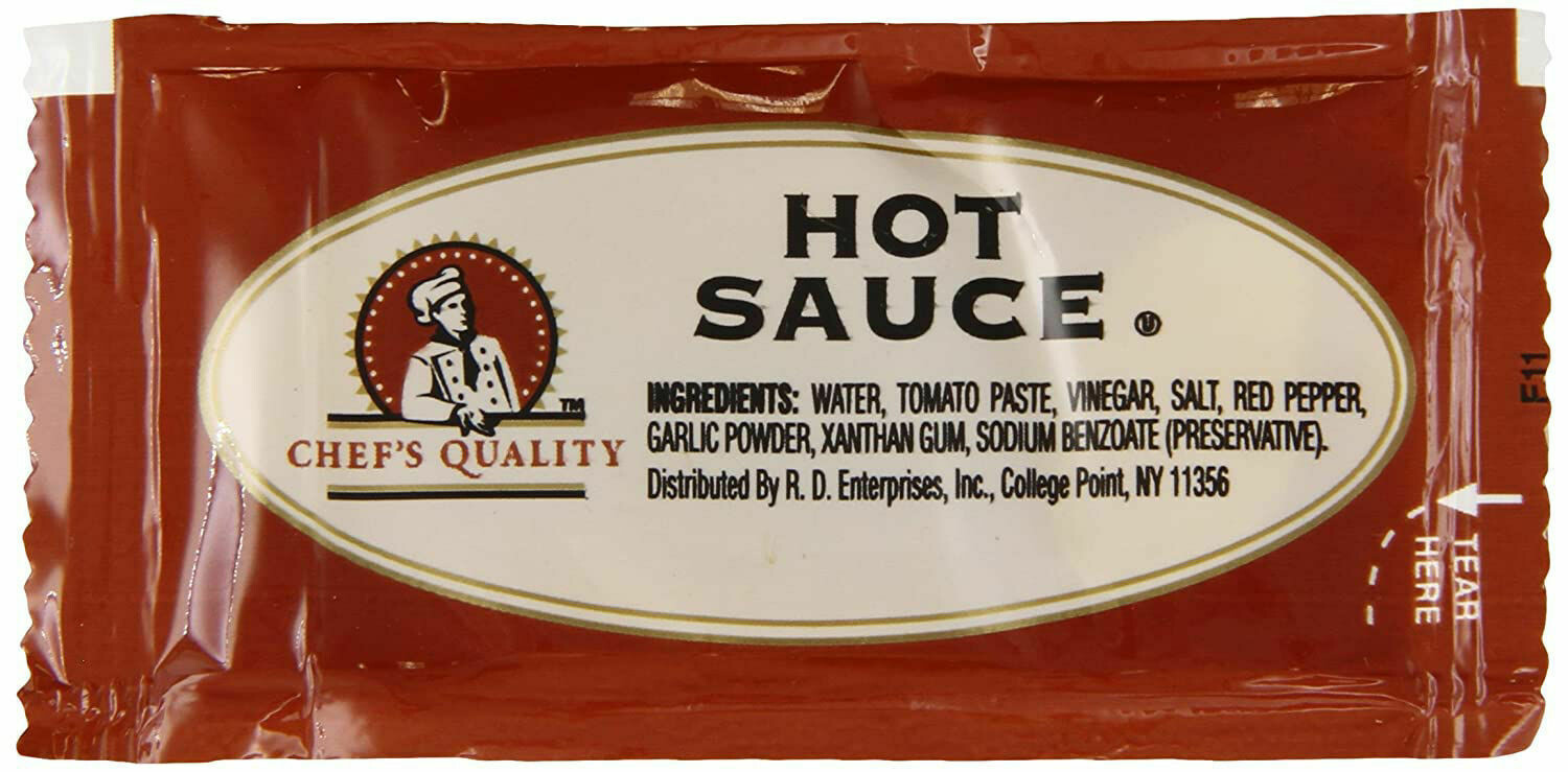 Hot Sauce Packets 28ct (1521) MAXIMUM ALLOWED