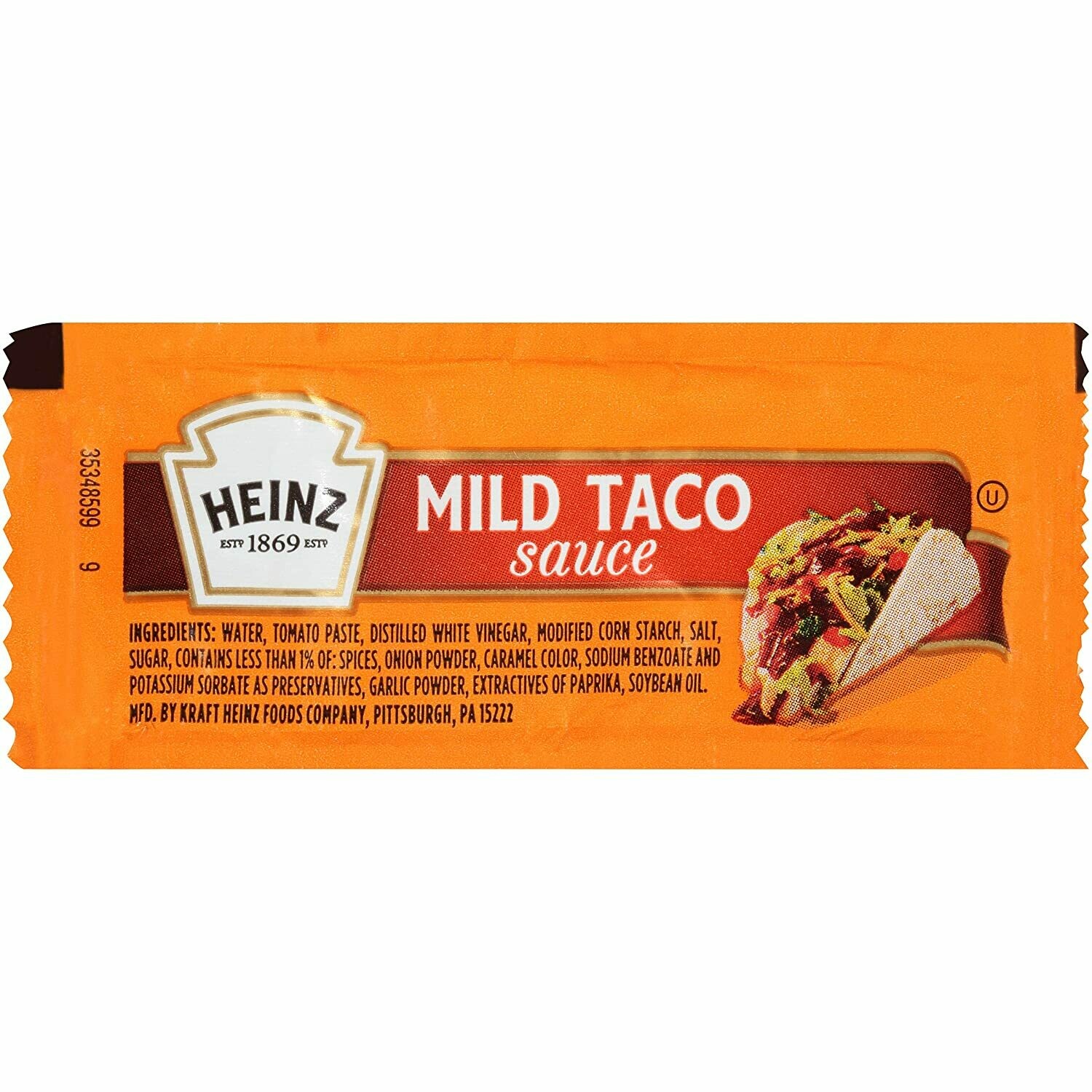 Taco Sauce Packets, mild 10ct (1511)