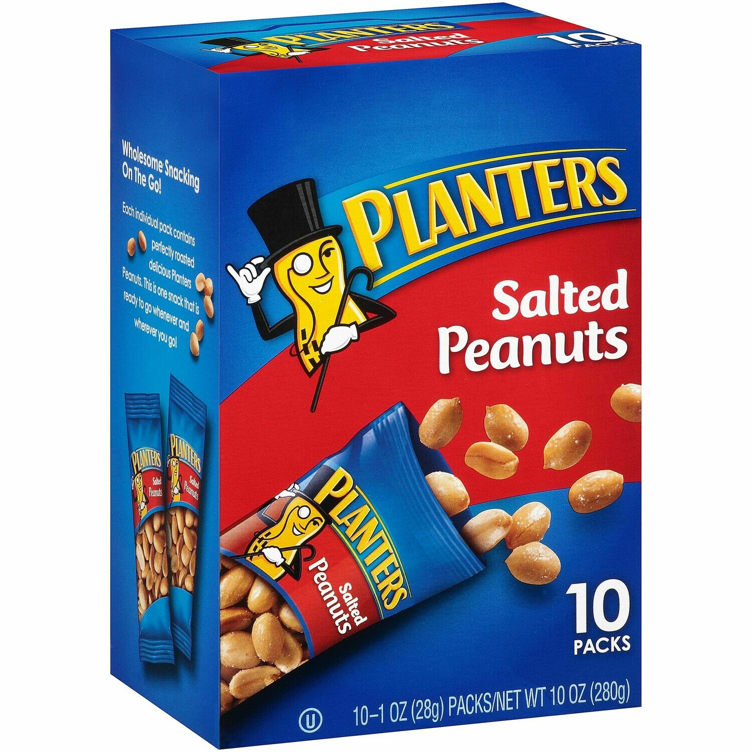 Planters Peanuts Salted 10pk
