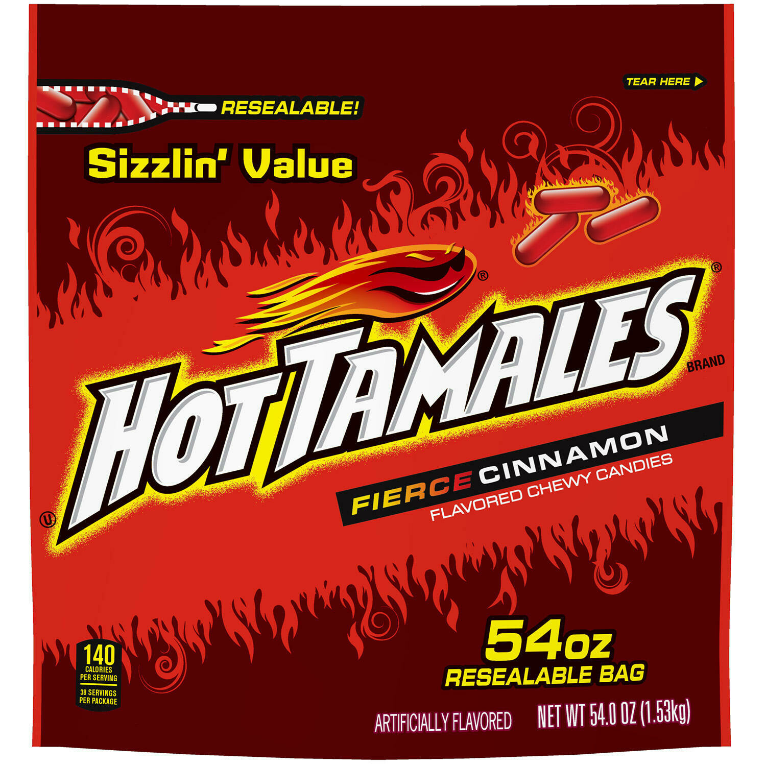 Party Bags Hot Tomales - Fierce Cinnamon