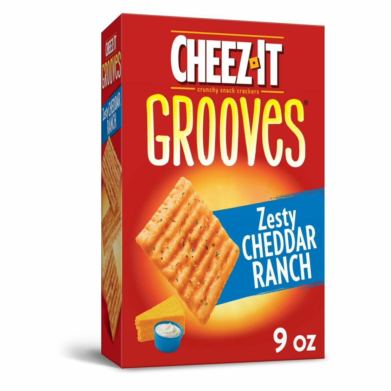 Cheez It Boxes     Grooves Zesty Cheddar Ranch