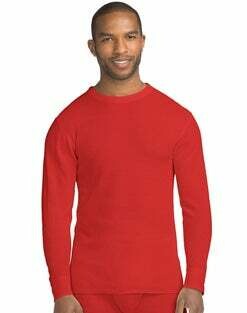 Hanes X-Temp Thermal Top – red