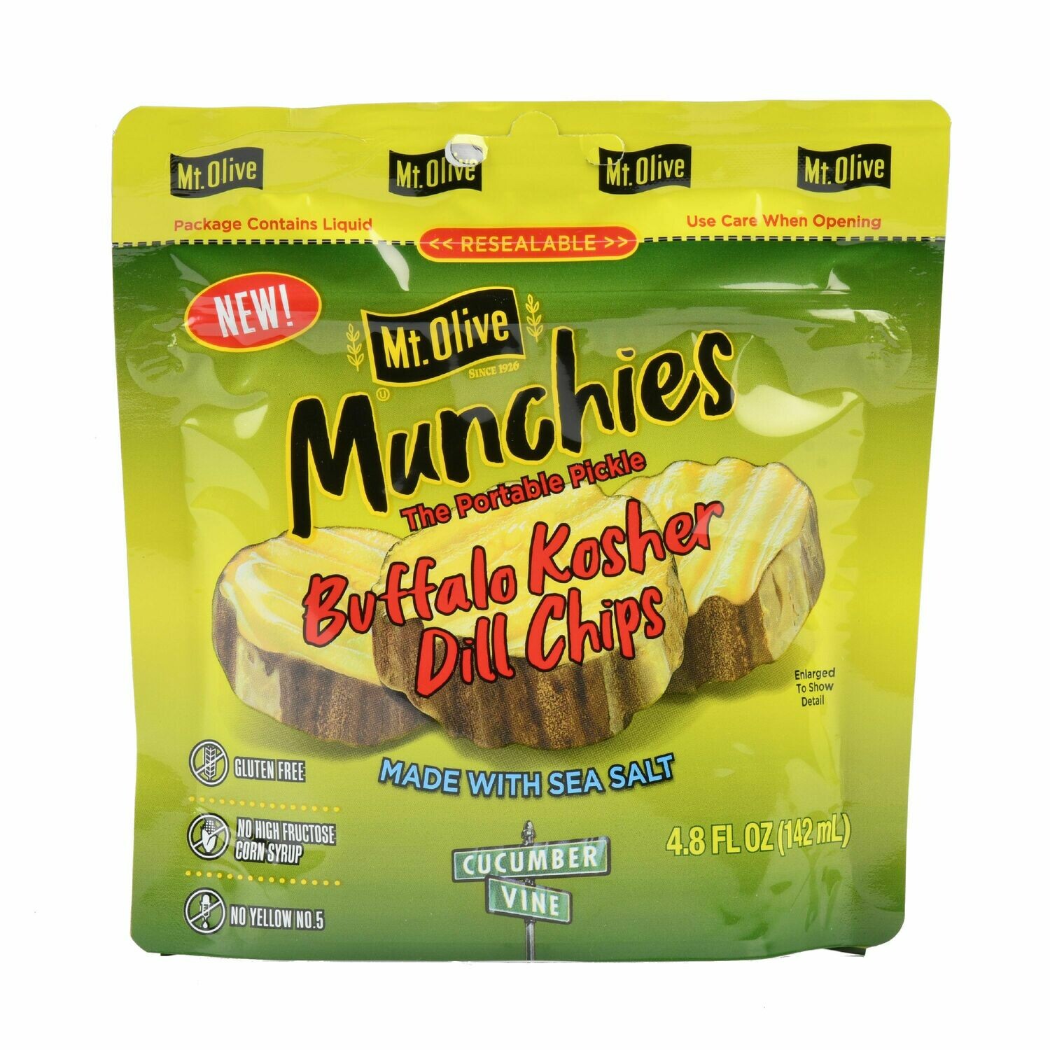 Mt. Olive Munchies Buffalo Kosher Dill Chips (small pouch)