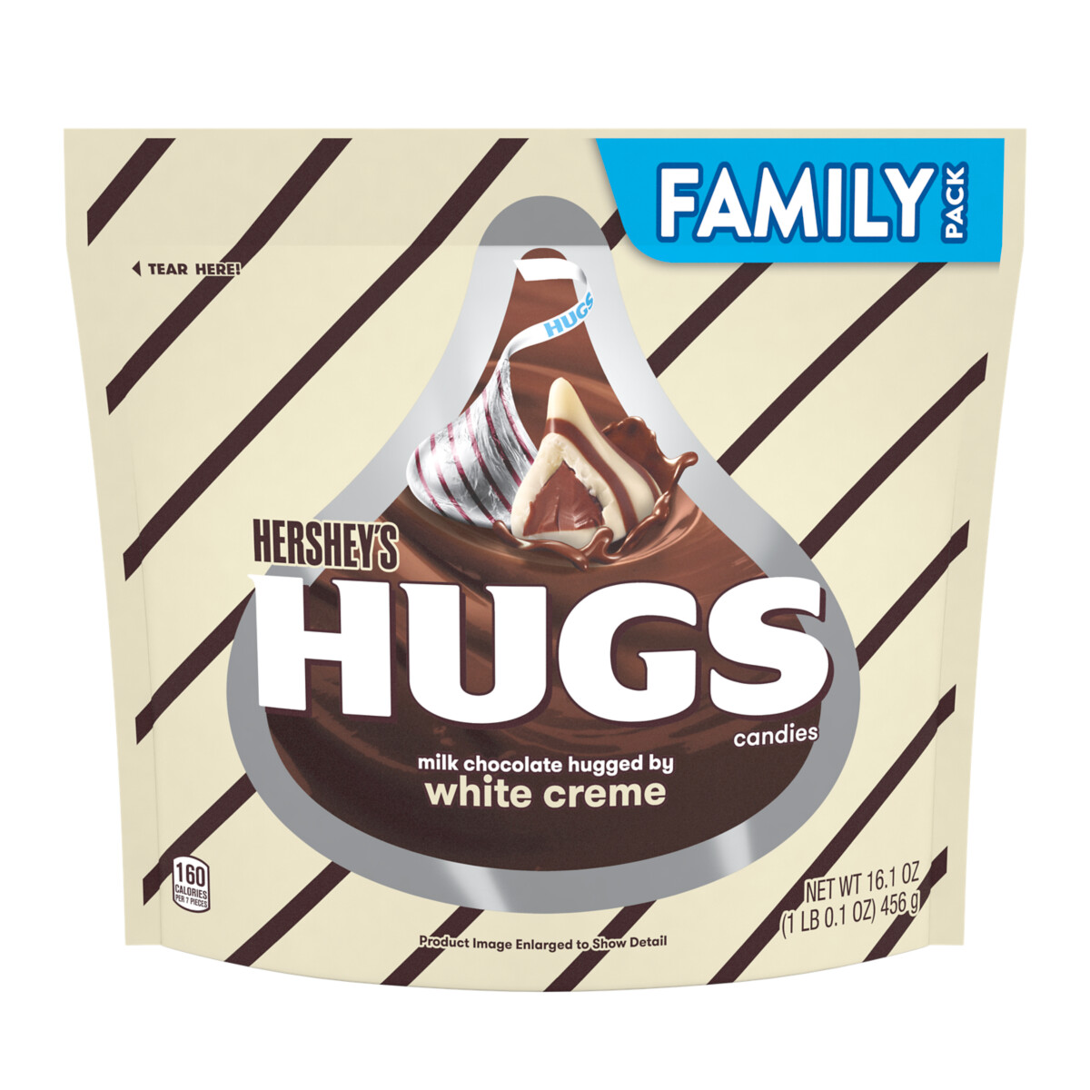 Party Bags     Hershey&#39;s Hugs White Creme Family Size