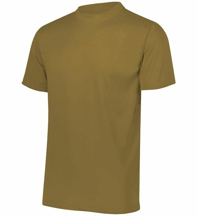 100% Polyester T-Shirts Short-Sleeve Crew Neck Colored