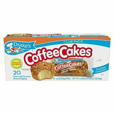 Drake's -    Coffee Cakes 20ct Club Pack