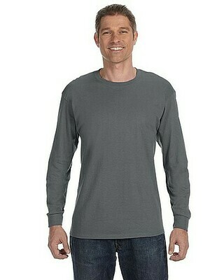 T-Shirts Long-Sleeve Crew Neck Colored