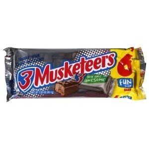 Fun Size Candy 3 Musketeer 6ct