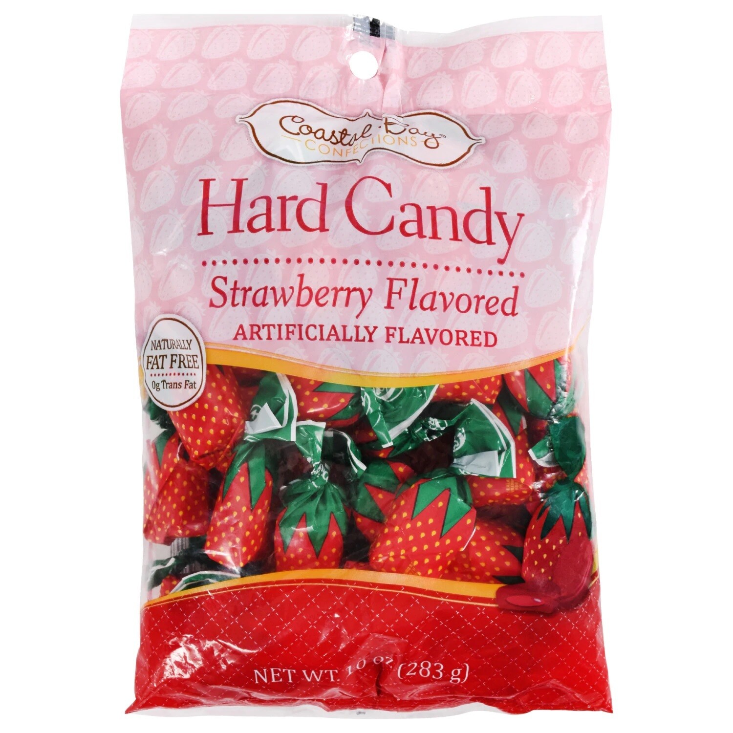 Hard Candy     Strawberry Flavored