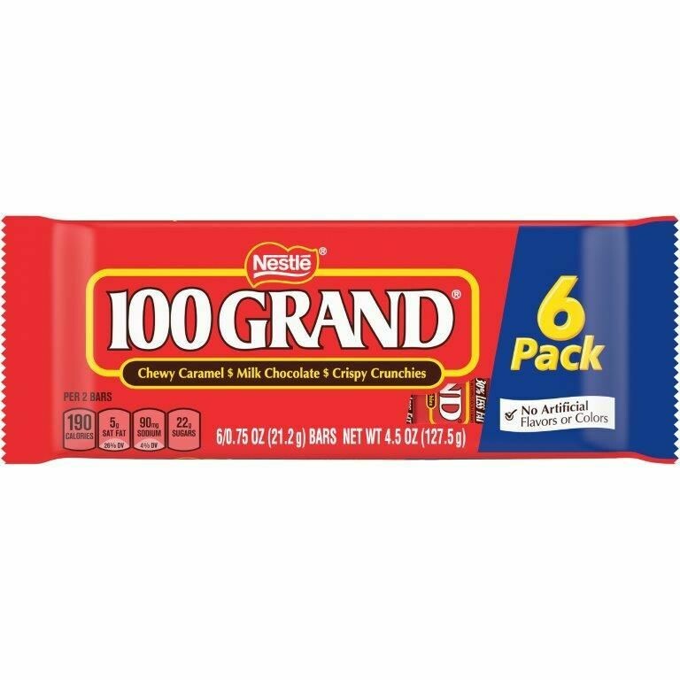 Fun Size Candy     100 Grand 6ct