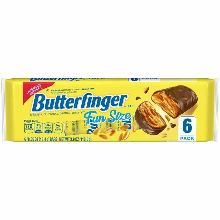 Fun Size Candy     Butterfinger 6ct