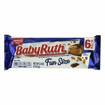 Fun Size Candy Baby Ruth 6ct